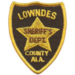 Sheriff William E. Haynes, Lowndes County Sheriff's Office, Alabama