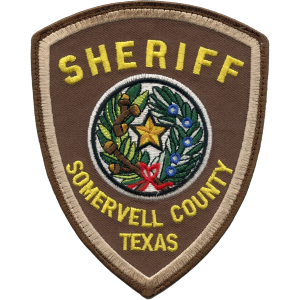 Sergeant Stephen Gibson, Somervell County Sheriff's Office, Texas